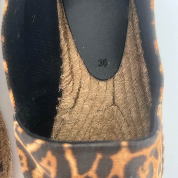 Saint Laurent Leopard print espadrilles size 38 - Picture 4 of 16